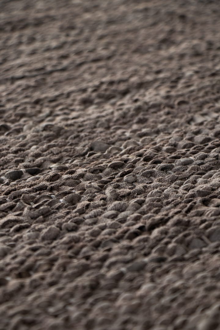 Leather måtte 65x135 cm - Wood (brun) - Rug Solid