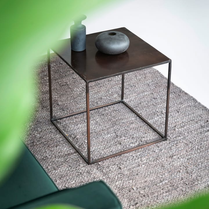 Leather måtte 75x200 cm, Wood (brun) Rug Solid