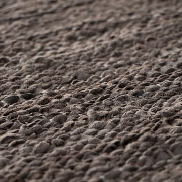 Leather måtte 75x200 cm - Wood (brun) - Rug Solid