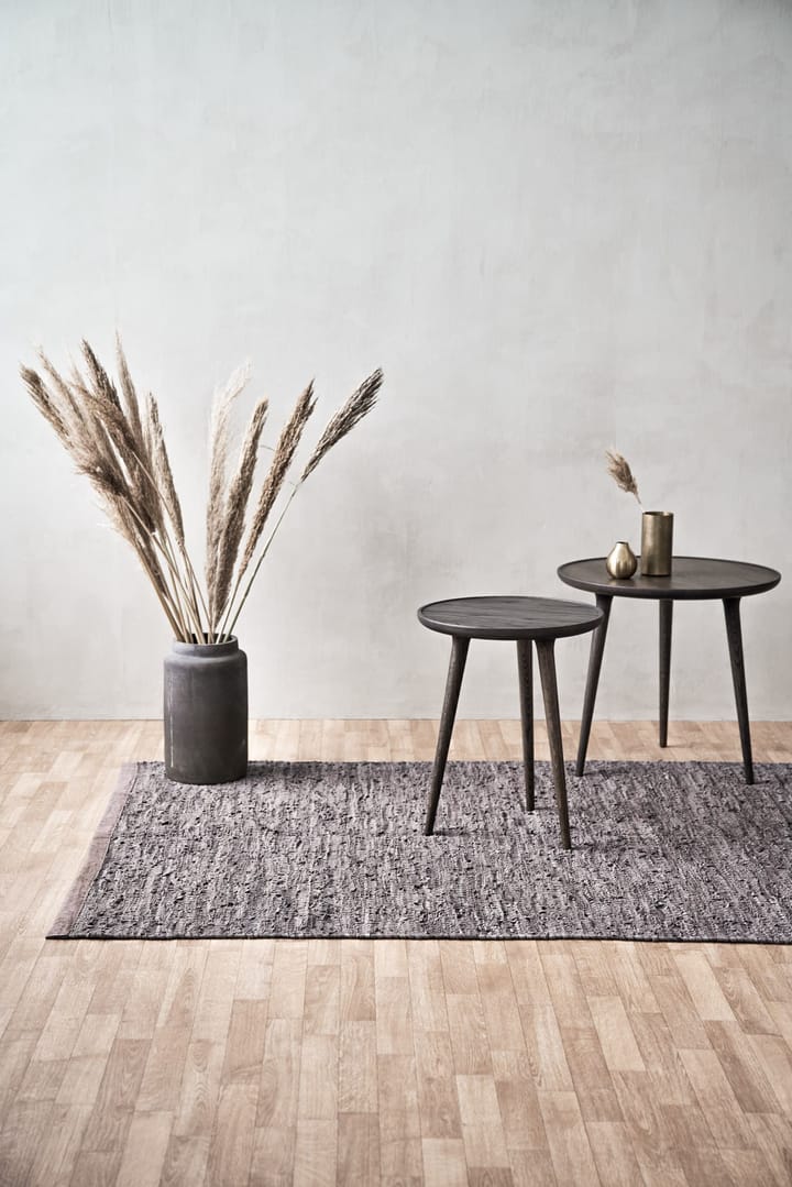 Leather måtte 75x200 cm, Wood (brun) Rug Solid