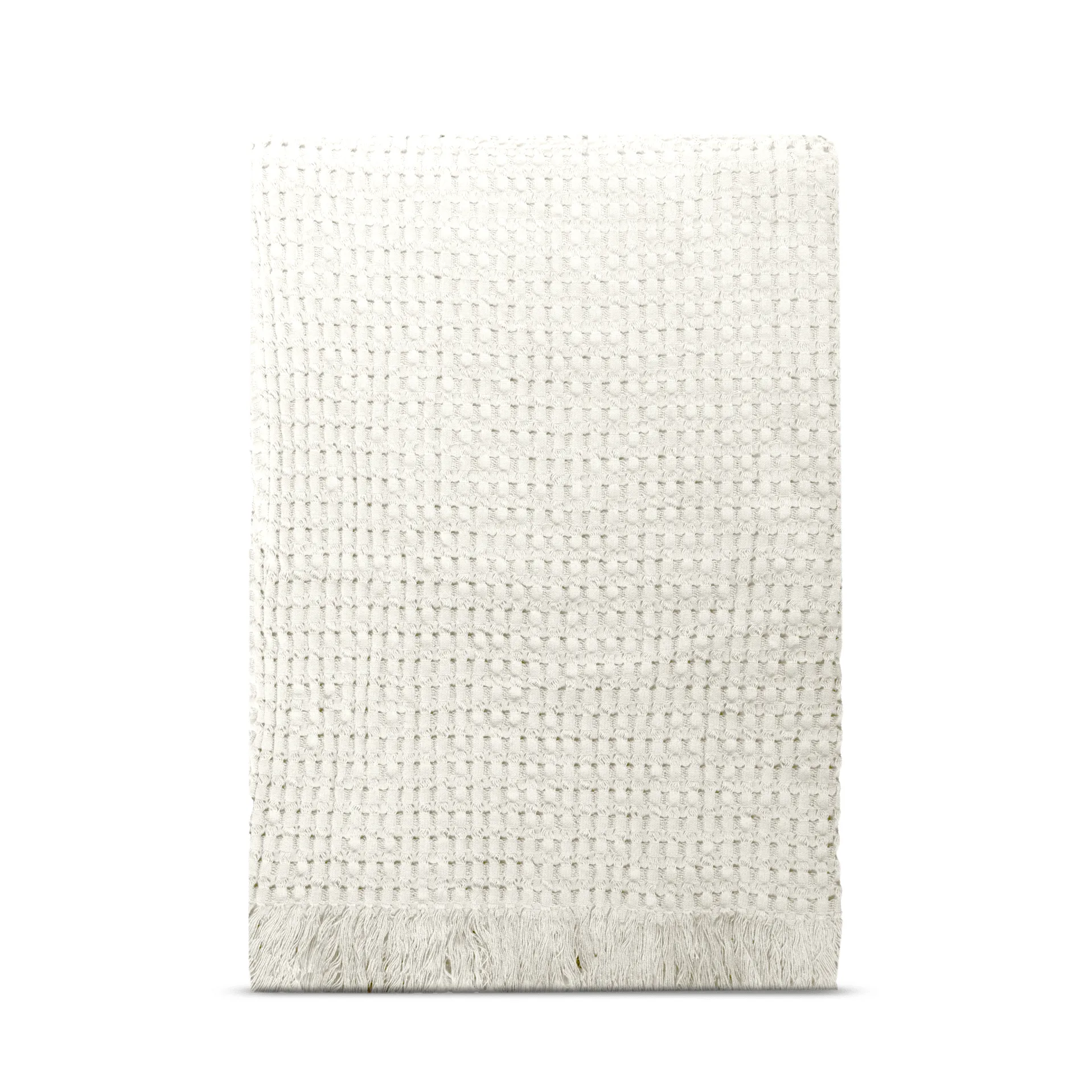 Stockholm bomuldsplaid 130x180 cm, Champagne beige Rug Solid