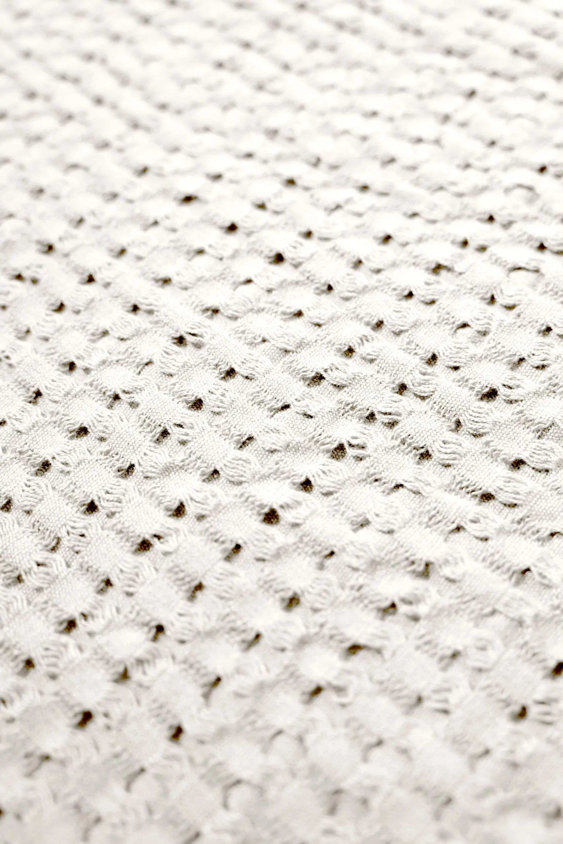 Stockholm bomuldsplaid 130x180 cm, Champagne beige Rug Solid