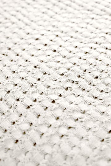 Stockholm bomuldsplaid 130x180 cm - Champagne beige - Rug Solid
