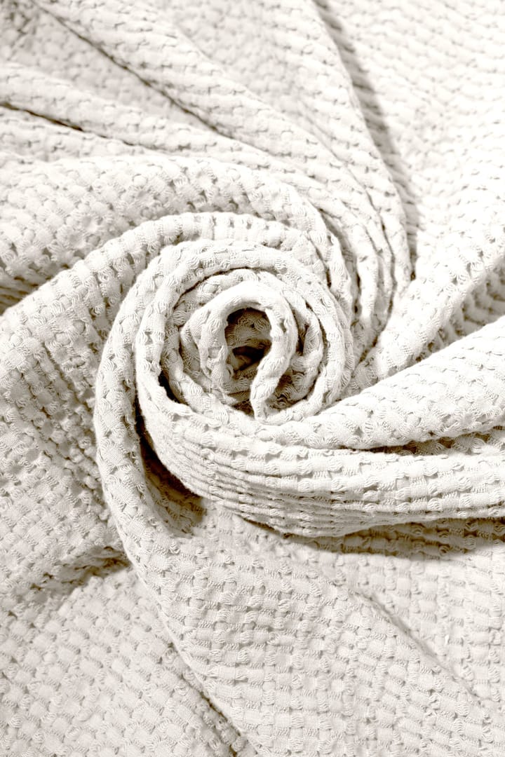 Stockholm bomuldsplaid 130x180 cm, Champagne beige Rug Solid