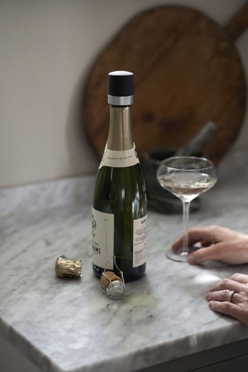 Axel vin- og champagneprop 2-pak - Sort/Sølv - Sagaform