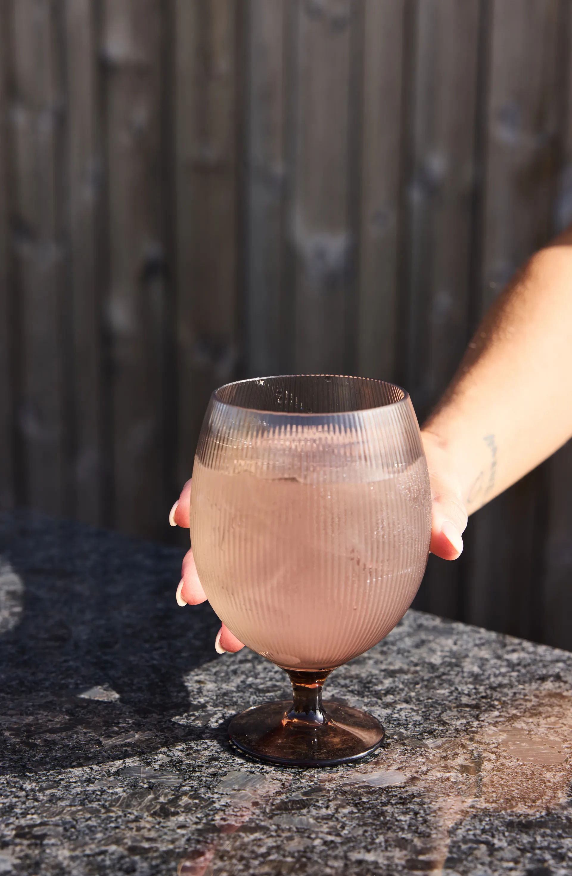 Billi ølglas 50 cl 4-pak, Brun Sagaform