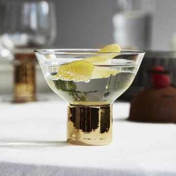 Club cocktailglas 2-pak - Guldfarvet - Sagaform
