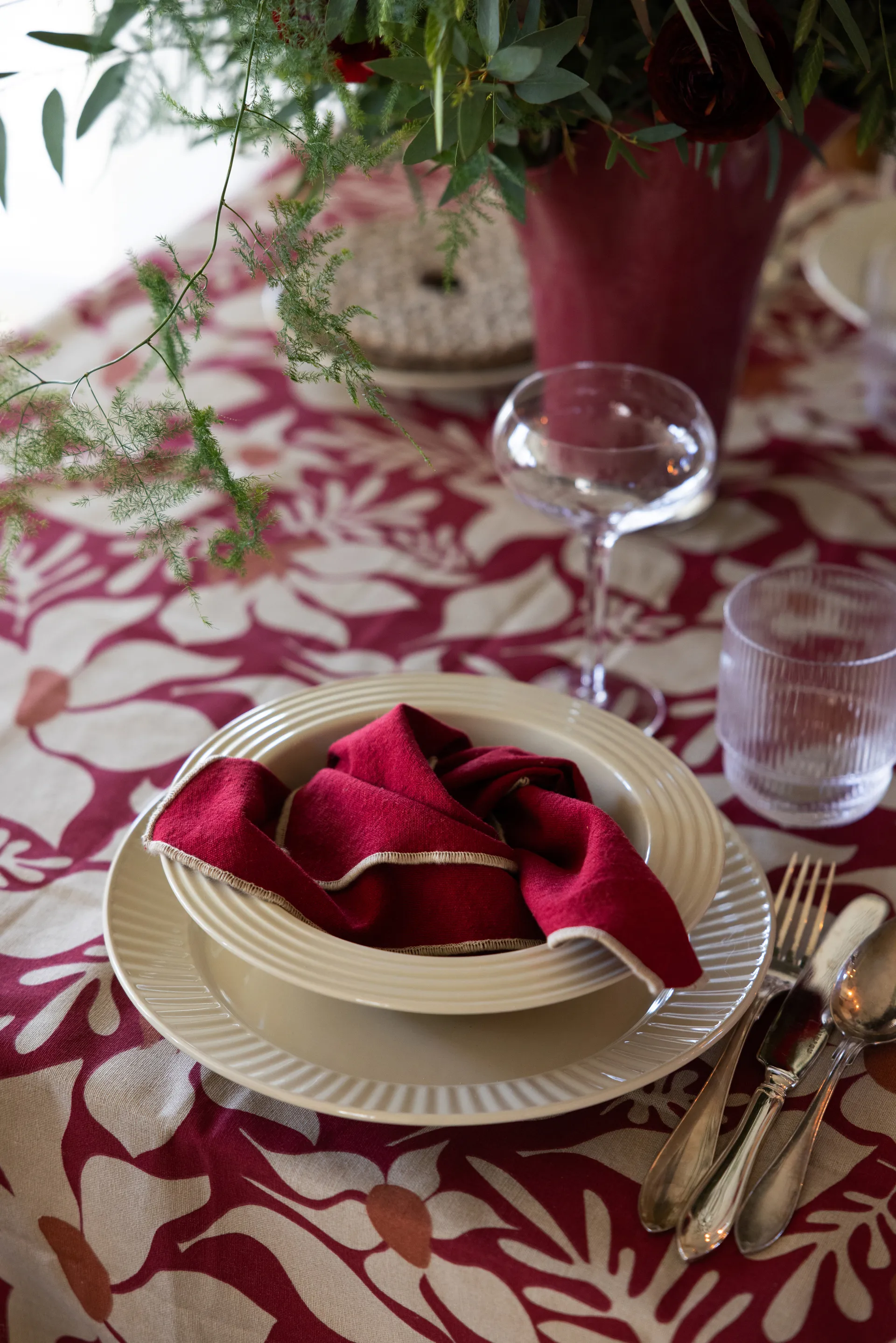 Coffee & More dyb tallerken Ø22 cm, Beige Sagaform