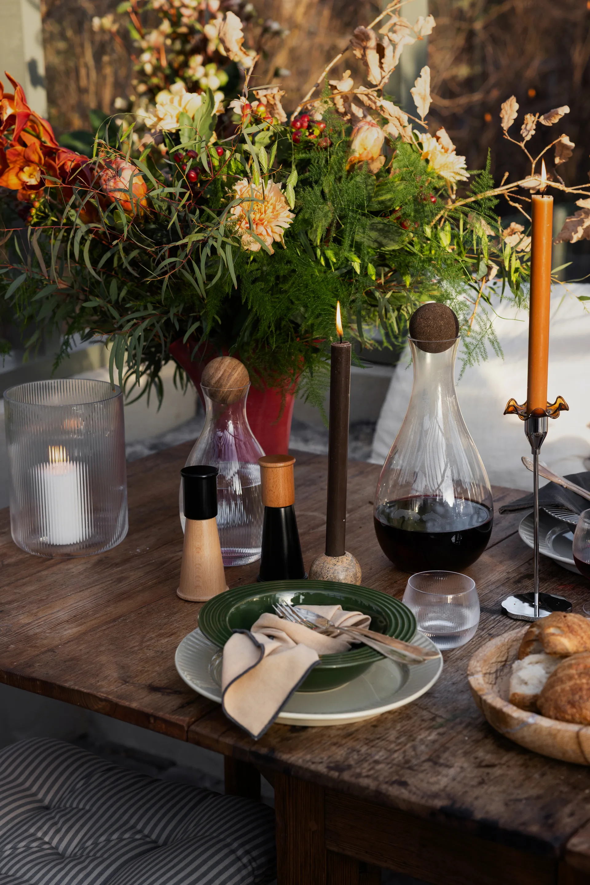 Coffee & More dyb tallerken Ø22 cm, Grøn Sagaform