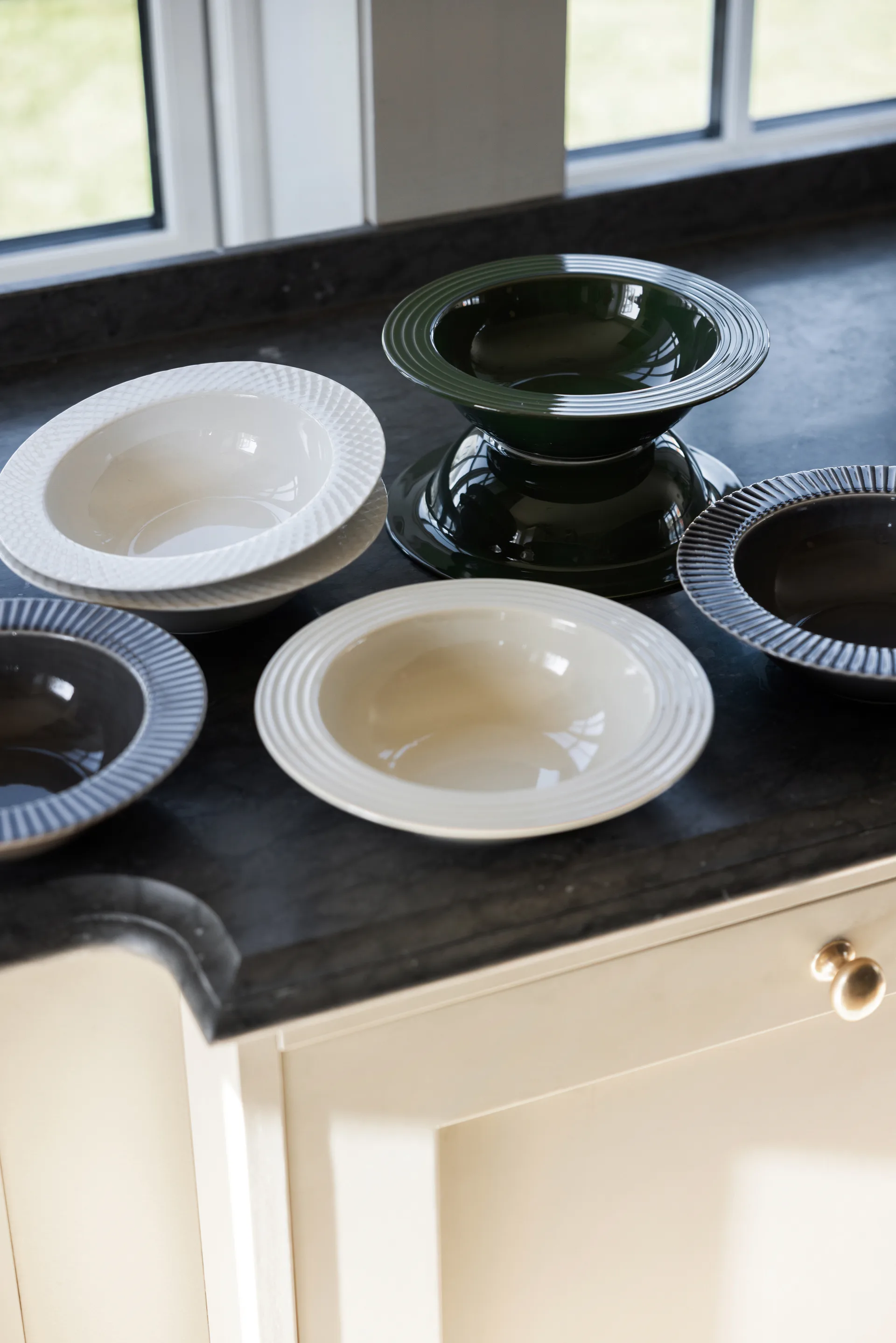 Coffee & More dyb tallerken Ø22 cm, Hvid Sagaform