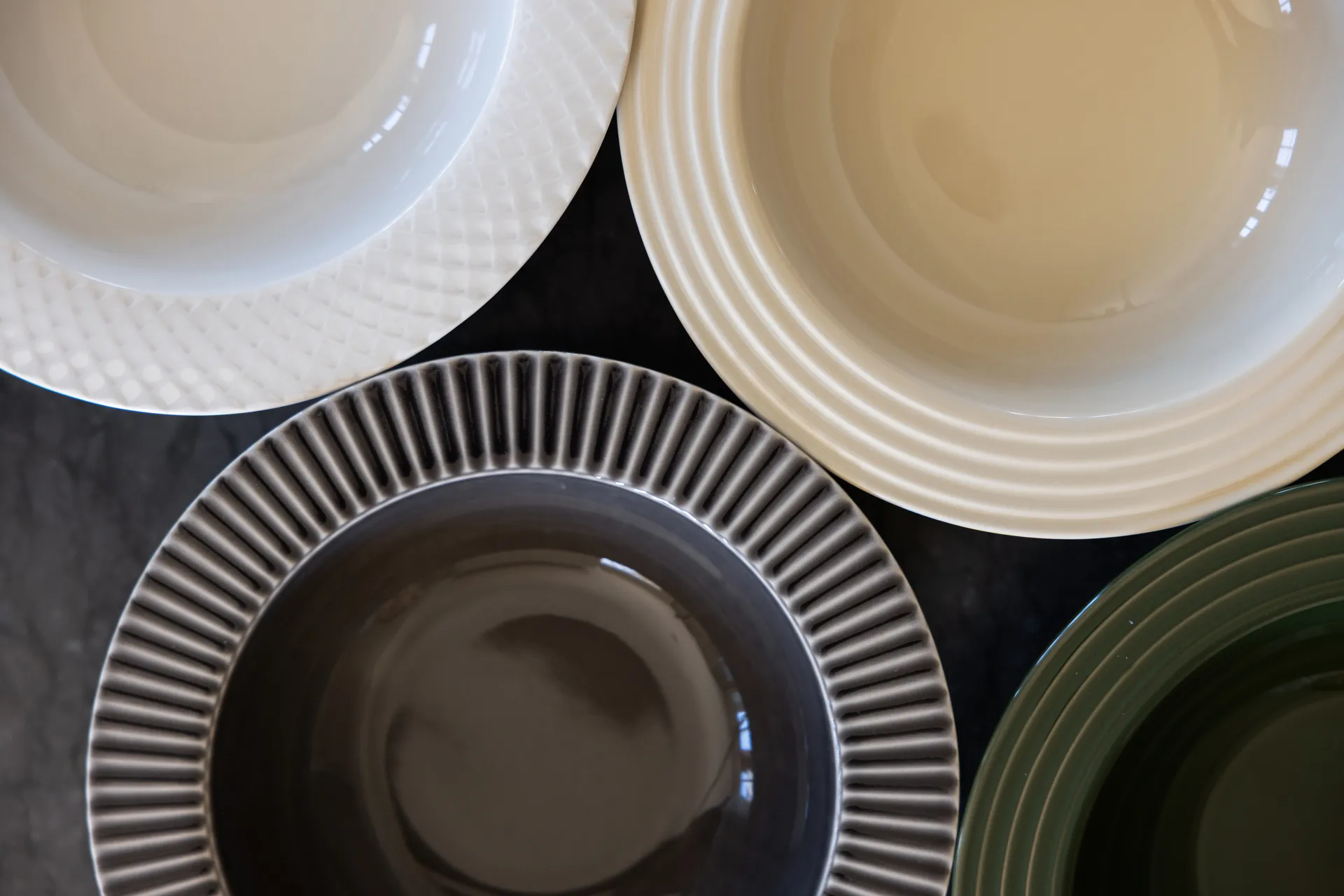 Coffee & More dyb tallerken Ø22 cm, Hvid Sagaform