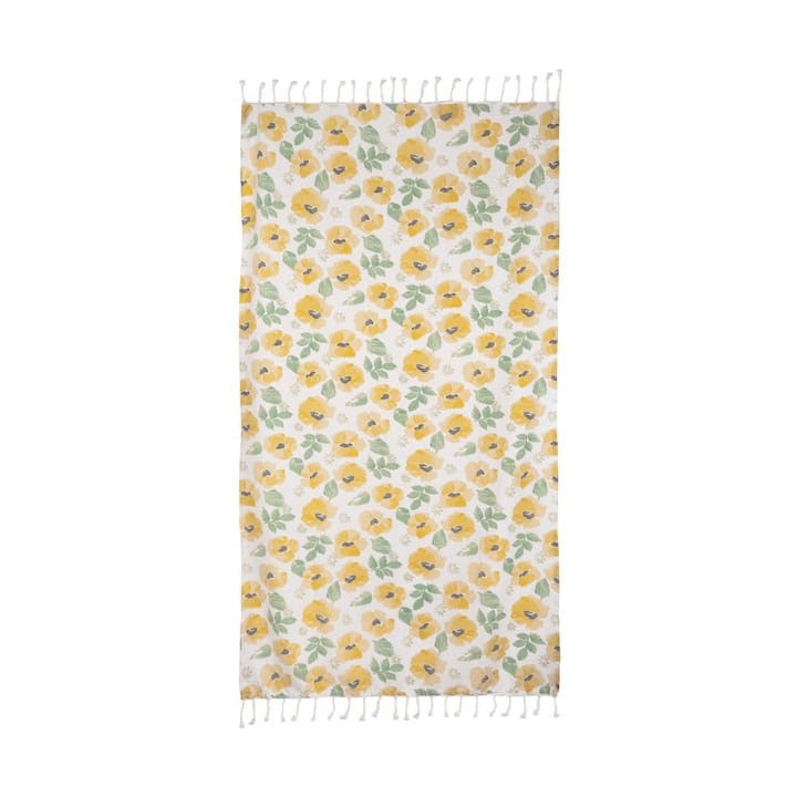 Eden hamam håndklæde 90x170 cm - Blandet gul - Sagaform