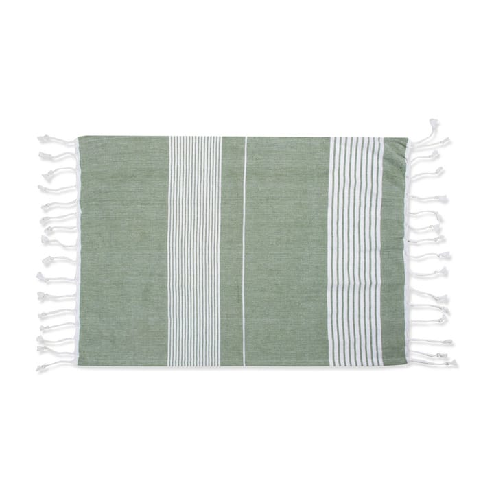 Ella Hamam håndklæde 50x70 cm - Grøn - Sagaform