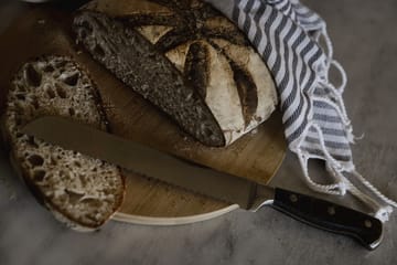 Erik brødkniv ekstra lang - Wengétræ/Rustfrit stål - Sagaform