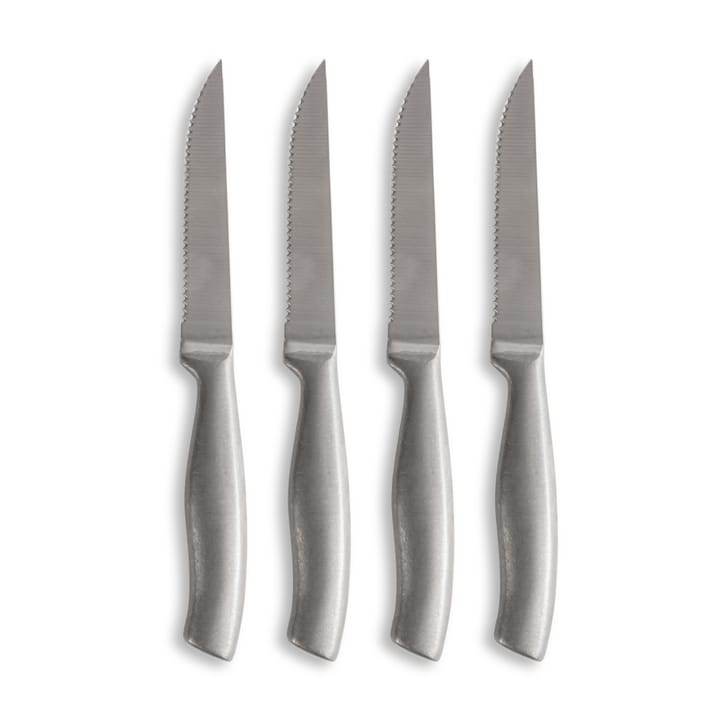 Fredde grillkniv 22,5 cm 4-pak - Sølv - Sagaform