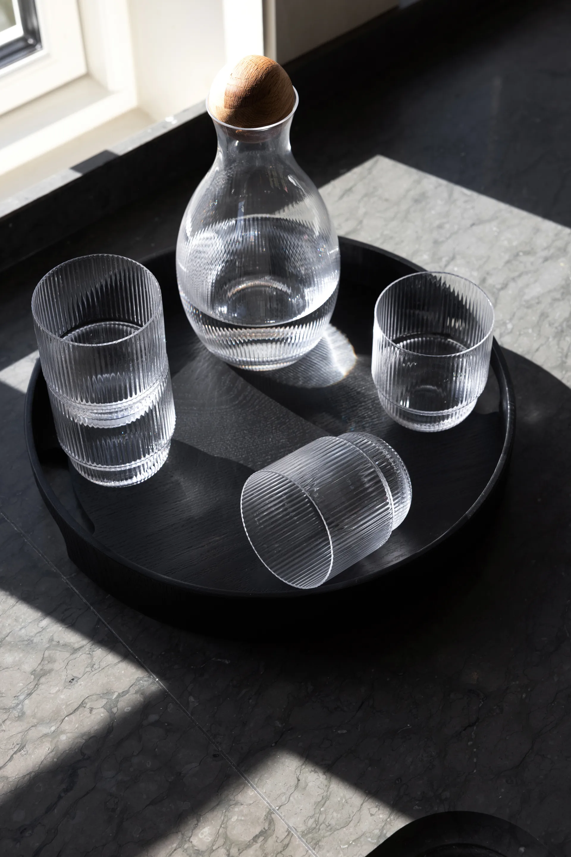 Hanna bakke rund Ø35 cm, Sort Sagaform