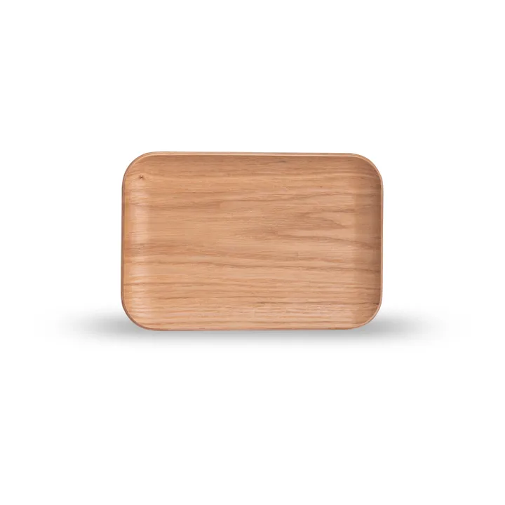 Hanna tallerken 13x19 cm - Brun - Sagaform