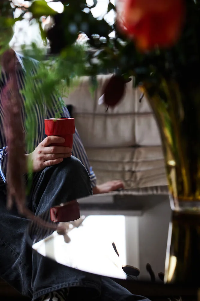 Inka kop 27 cl, Rød Sagaform