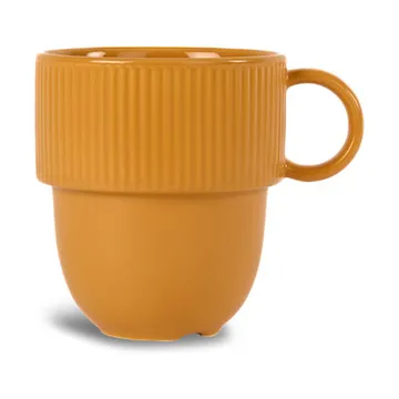 Inka kop med hank 27 cl - Gul - Sagaform