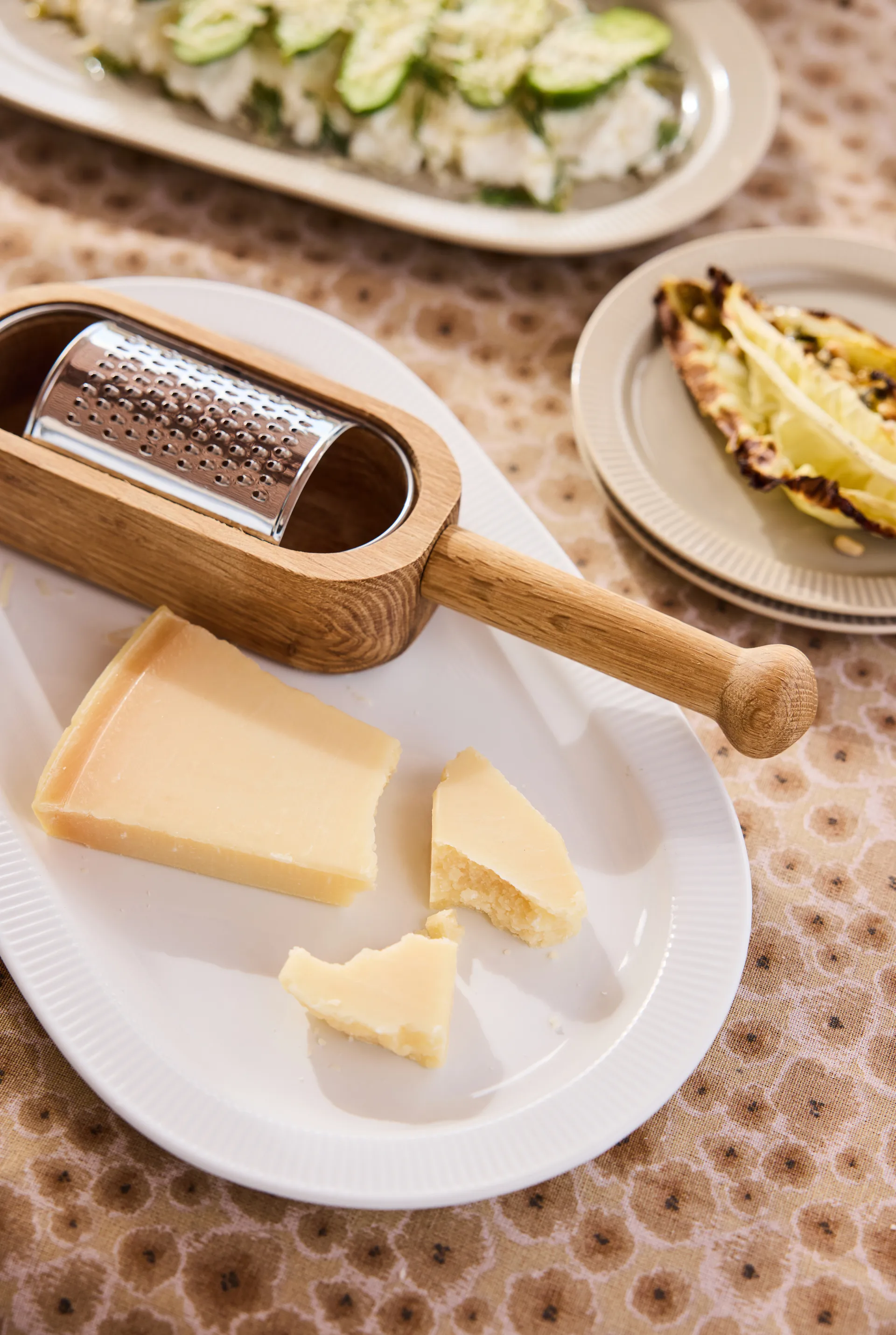 Inka serveringsfad, Hvid, 20x34 cm Sagaform