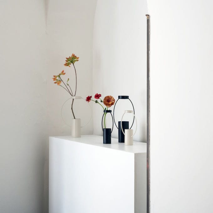 Moon vase 21 cm - Sort - Sagaform