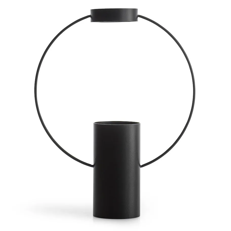 Moon vase 30 cm, Sort Sagaform