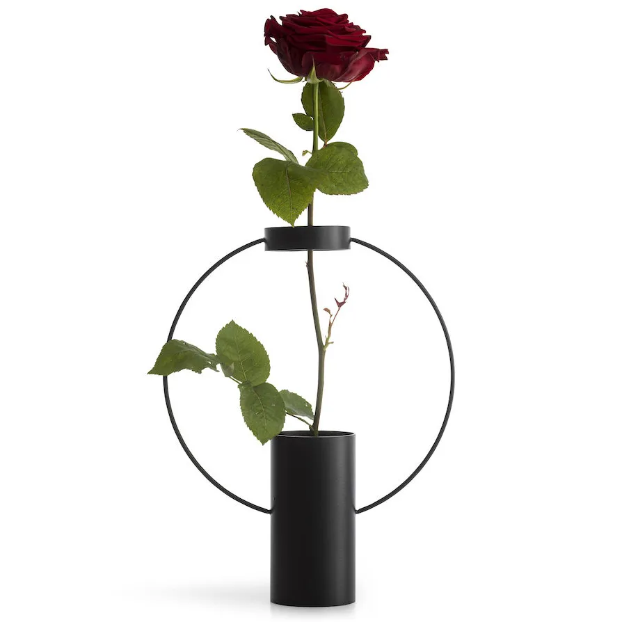 Moon vase 30 cm, Sort Sagaform