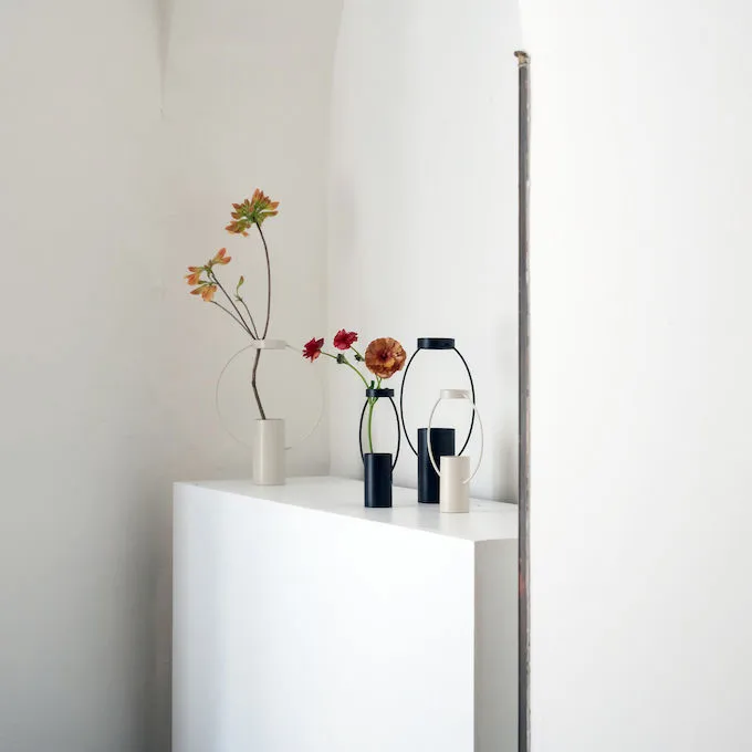 Moon vase 30 cm, Sort Sagaform