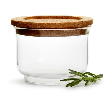 Nature glasdåse med låg - Lille - Sagaform