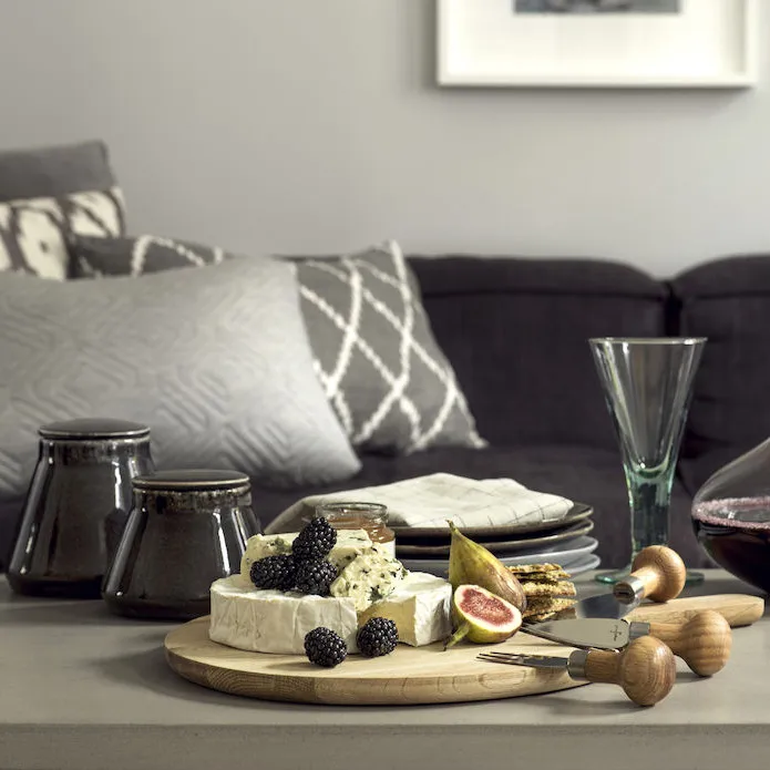 Nature opbevaringskrukke stor, Sort Sagaform