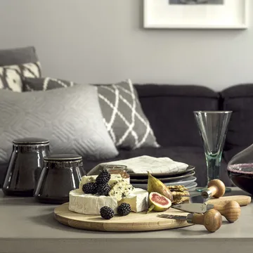 Nature opbevaringskrukke stor - Sort - Sagaform