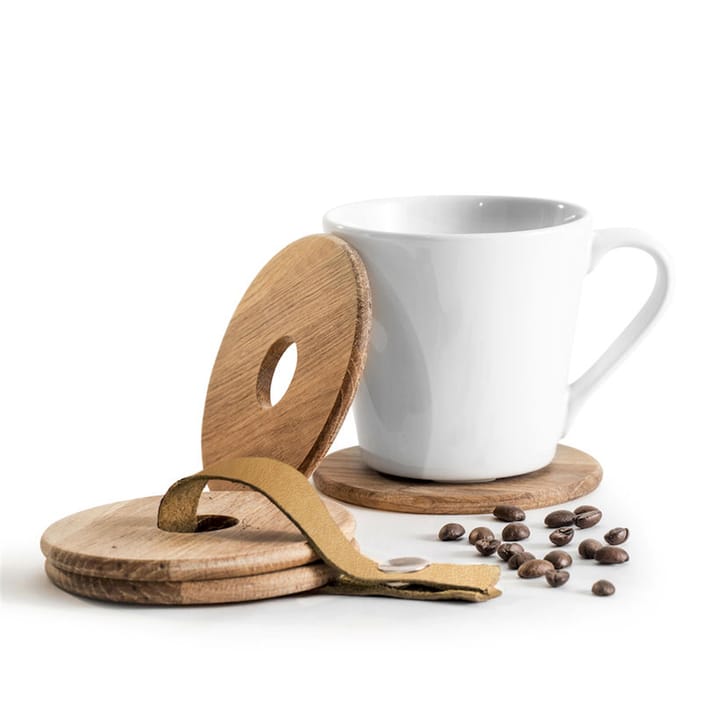 Oak krus skånere 4-pack - eg - Sagaform