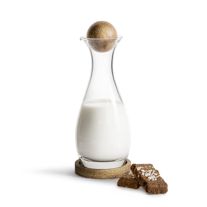 Oak mælkekande - eg-glas - Sagaform