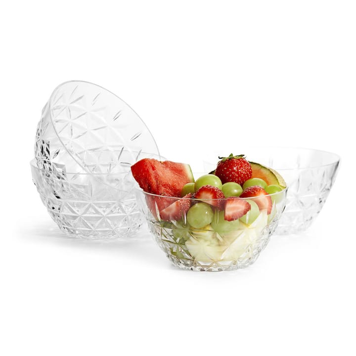 Picknick skål 4-pak, Klar Sagaform