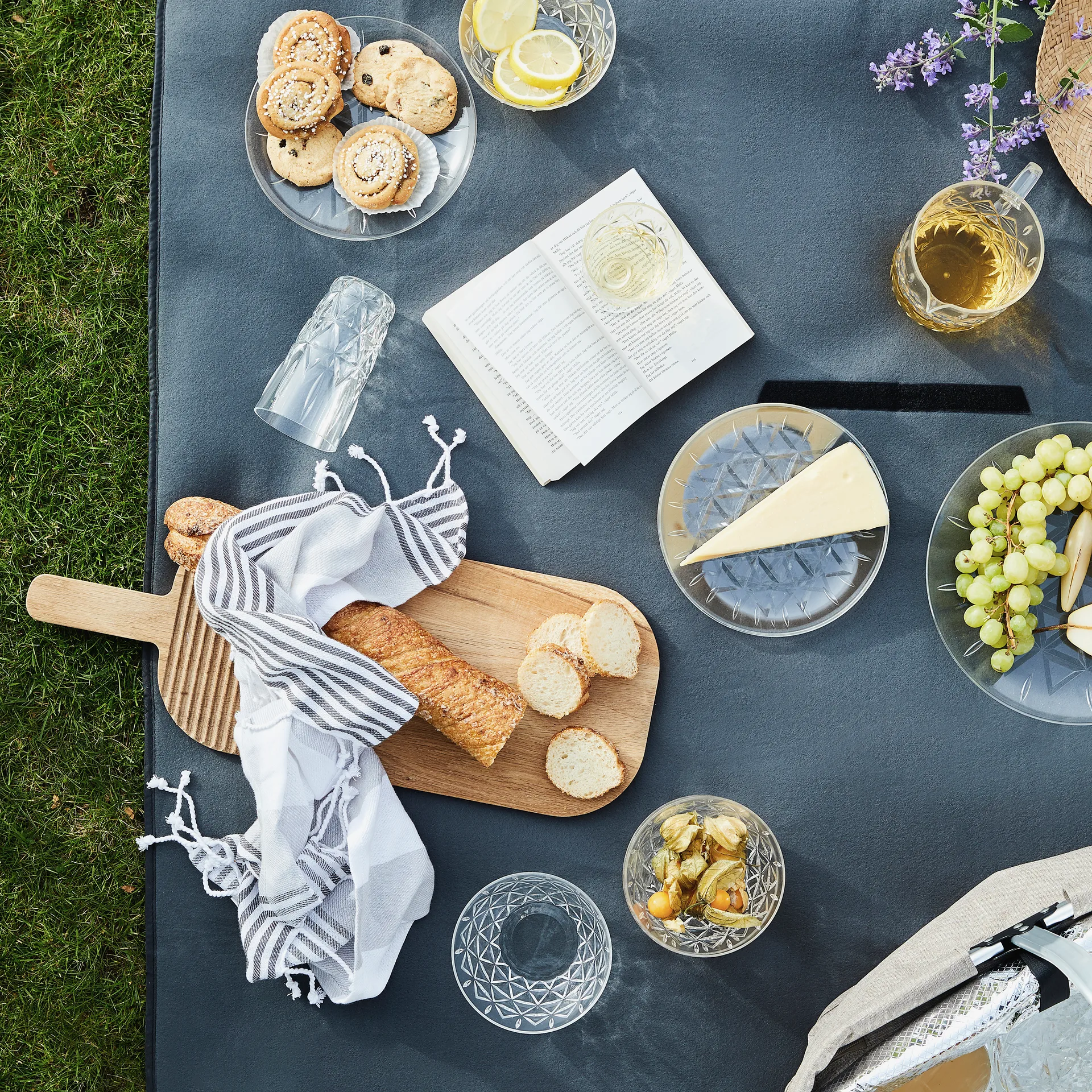 Picknick tallerken 4-pak, 20 cm Sagaform