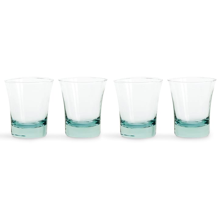 Re:turn drikkeglas, pakke med fire styk - Grøn - Sagaform