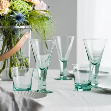Re:turn drikkeglas, pakke med fire styk - Grøn - Sagaform