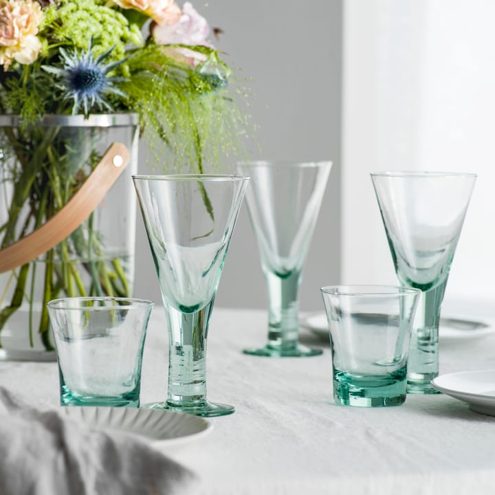Re:turn drikkeglas, pakke med fire styk - Grøn - Sagaform