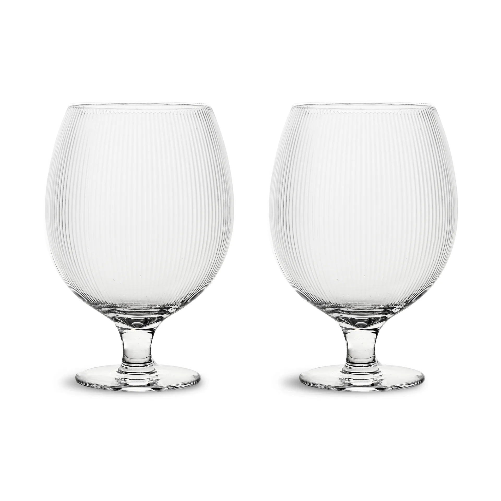 Sagaform Blanka ølglas 50 cl 2-pak, Klar Sagaform