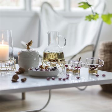 Sagaform gløggkande med varmere - Guld - Sagaform