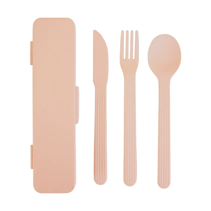 Tina bestiksæt - Rosa Pantone 489C - Sagaform