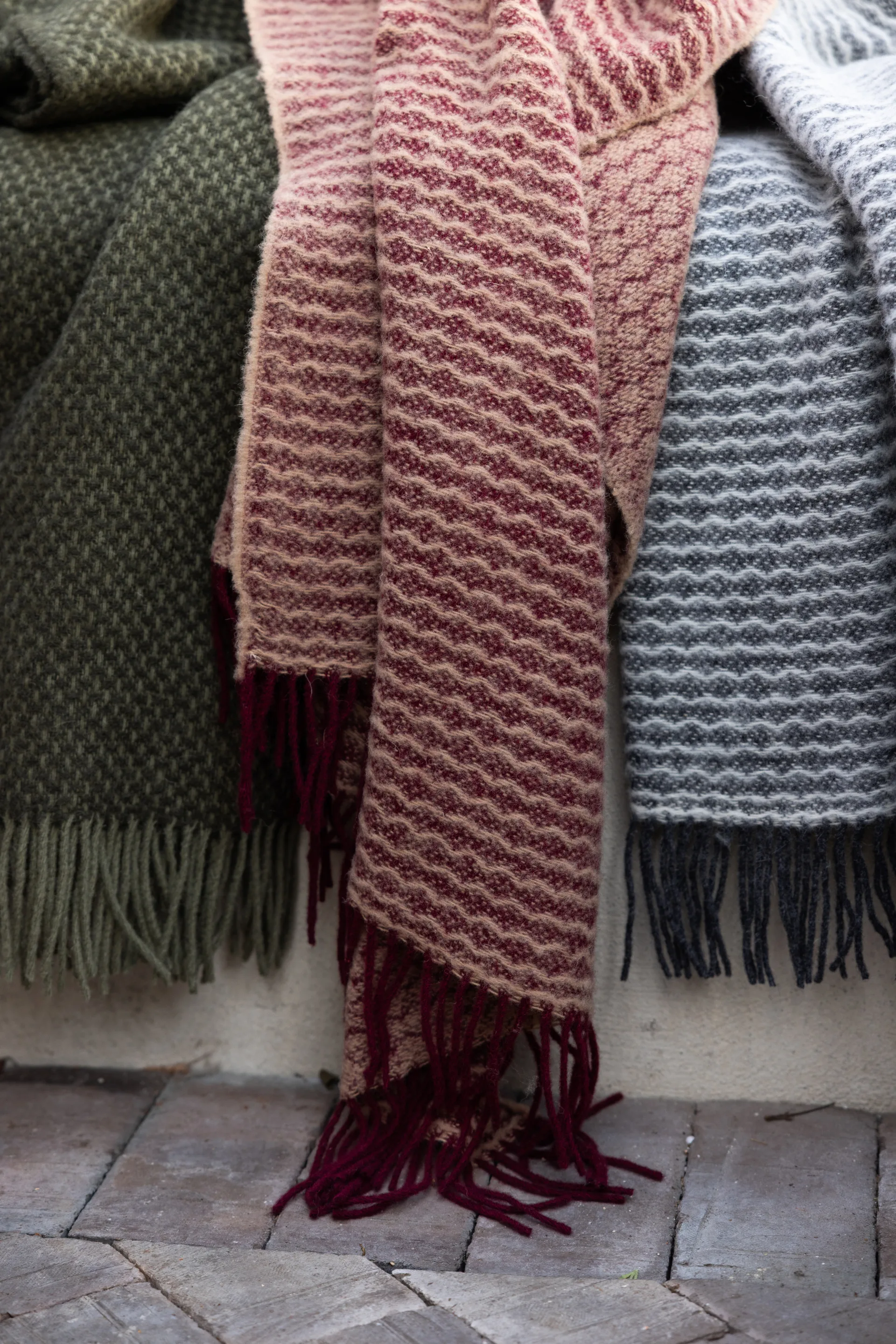 Ulli tæppe 130x170 cm, Grøn Sagaform