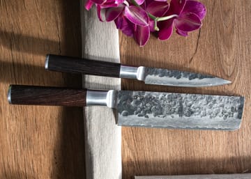 Kuro Nakiri 18 cm med Petty 11 cm - 2 dele - Satake