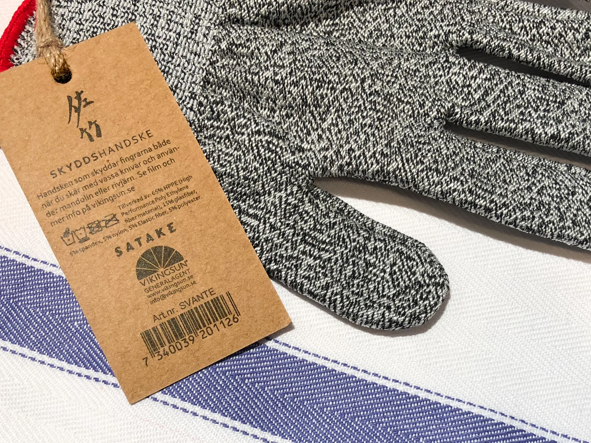 Satake beskyttelseshandske, Grå Satake