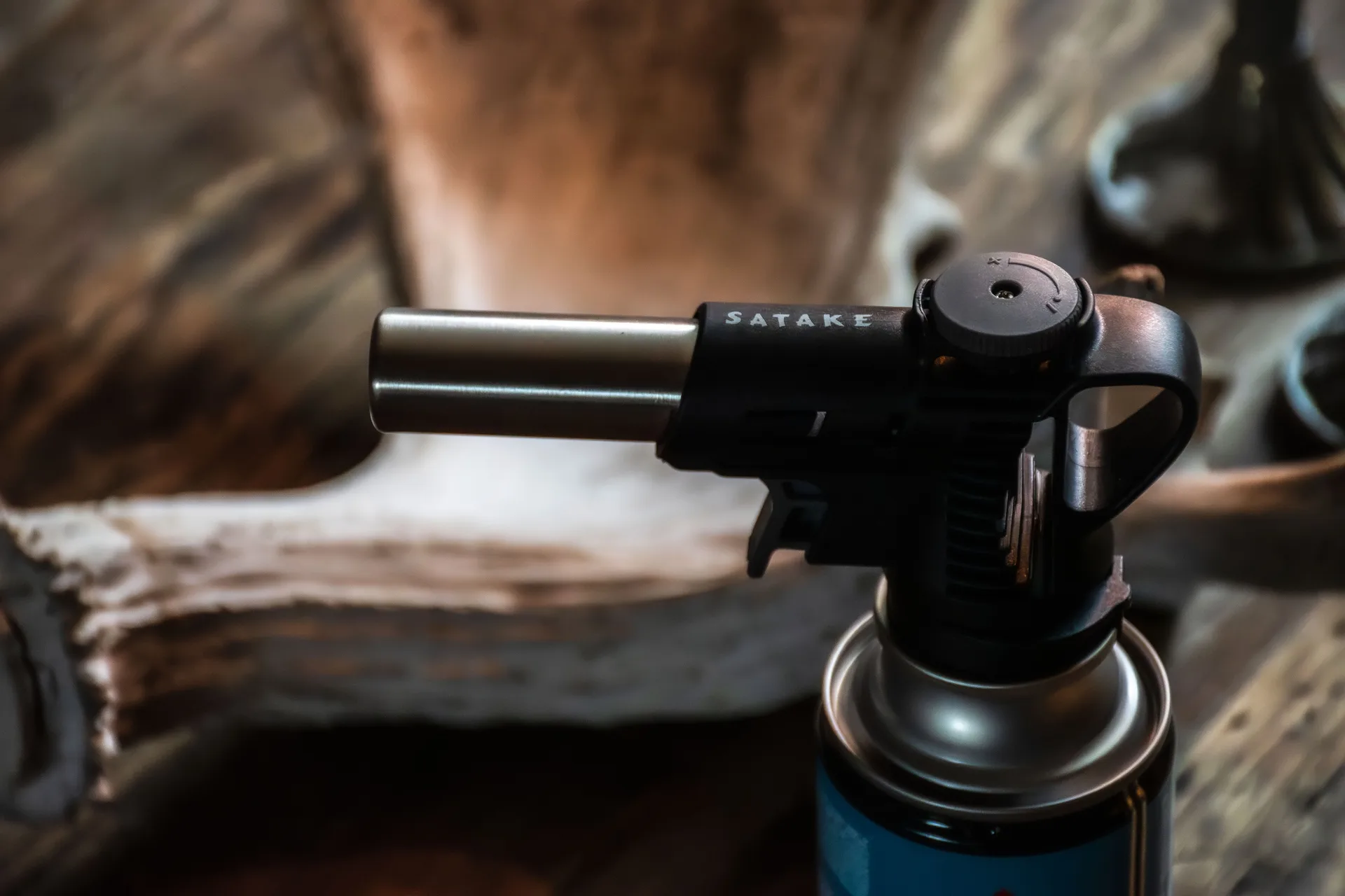 Satake brænderdyse til gasflaske, Sort Satake