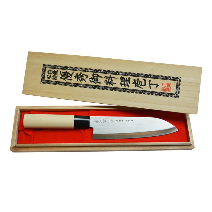 Satake Houcho kokkekniv i balsaboks - 17 cm - Satake