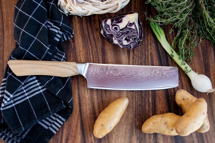 Satake Kaizen Nakiri grøntsagskniv, 16 cm Satake