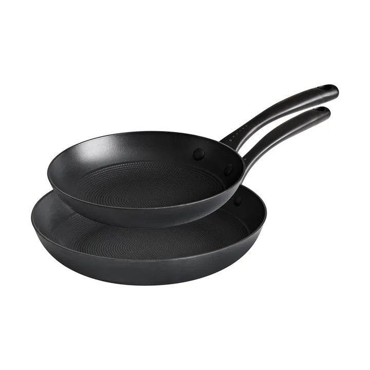 Satake keramisk stegepande letvægtsstøbejern 20+28 cm - Satake