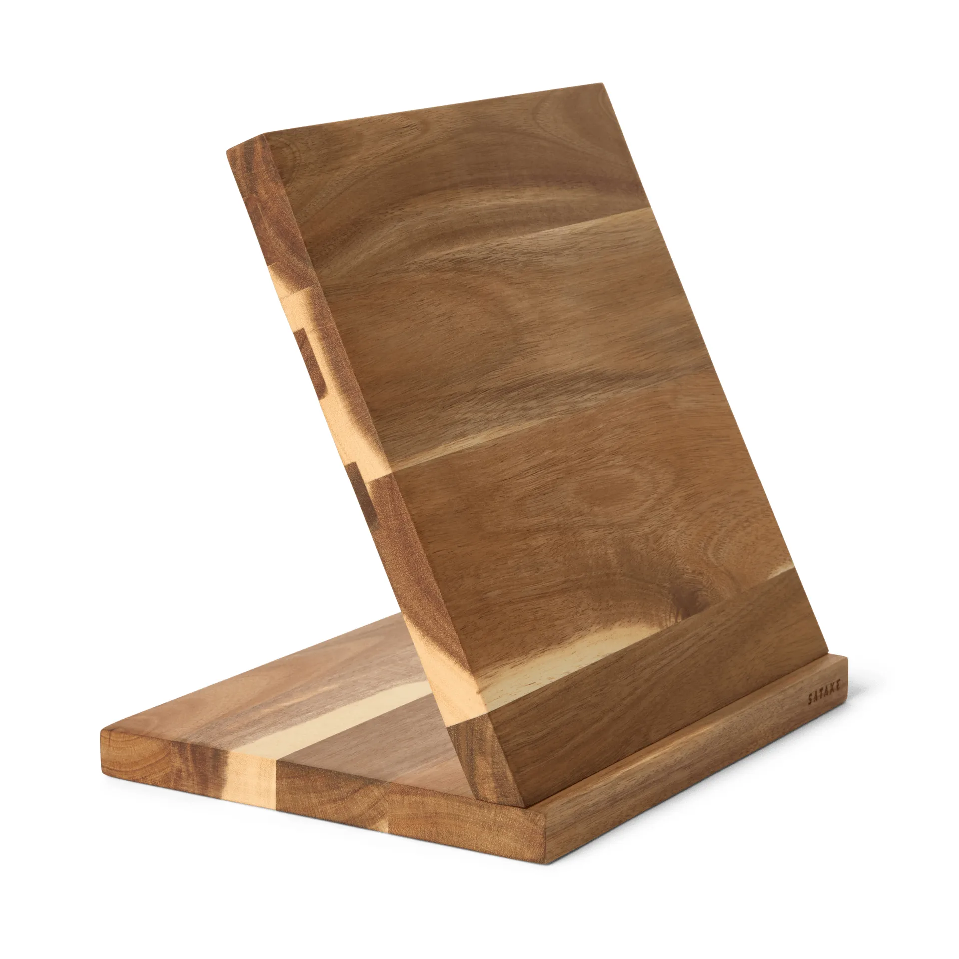 Satake knivblok, Akacie, 19x25x24 cm Satake