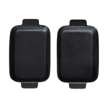 Satake ovnfast form porcelæn sort 2-pak - 19 cm - Satake